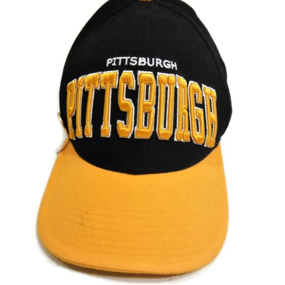 City Hunter Embroidered Pittsburgh Hat w/ Pin - Picture 2 of 8